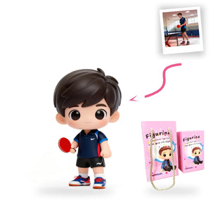 Custom Table Tennis Figurine From Photo