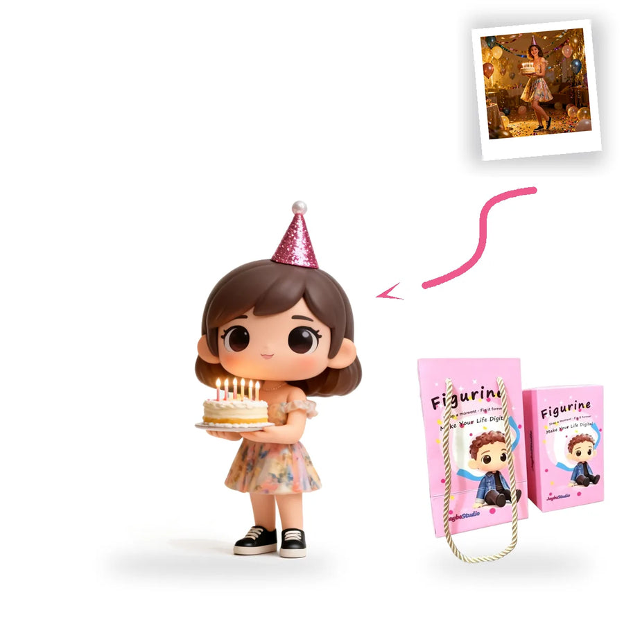 Personalized Birthday Figurine From Photo