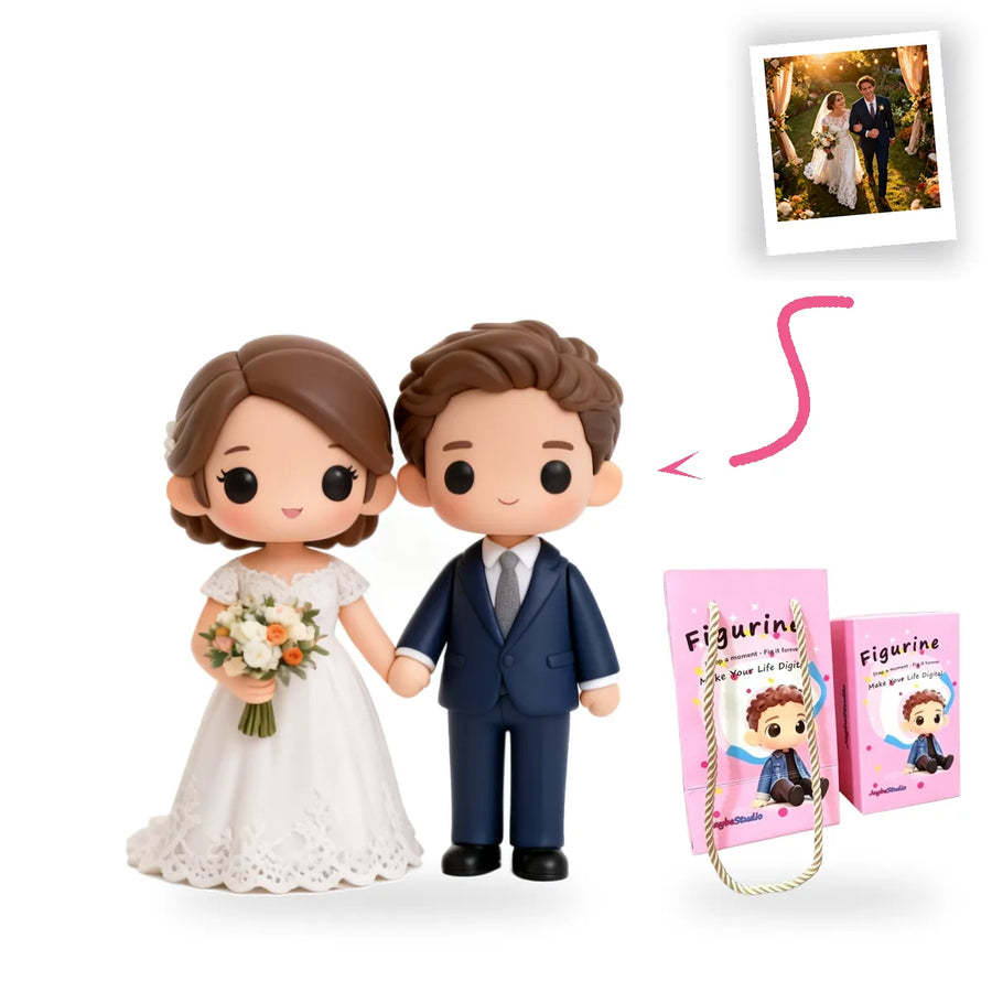 Custom Wedding Figurine From Photo